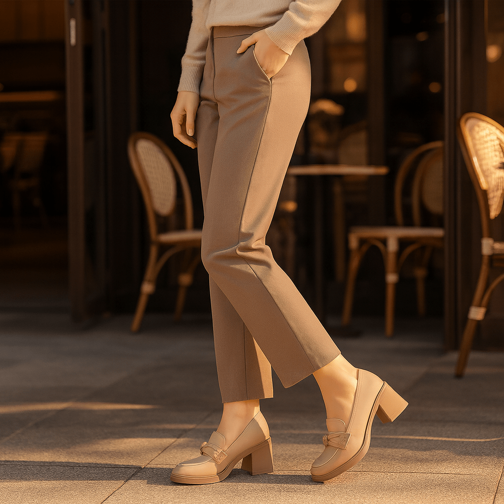 Seraphina – Eleganckie Buty Damskie na Kwadratowym Obcasie - vivano - warszawa