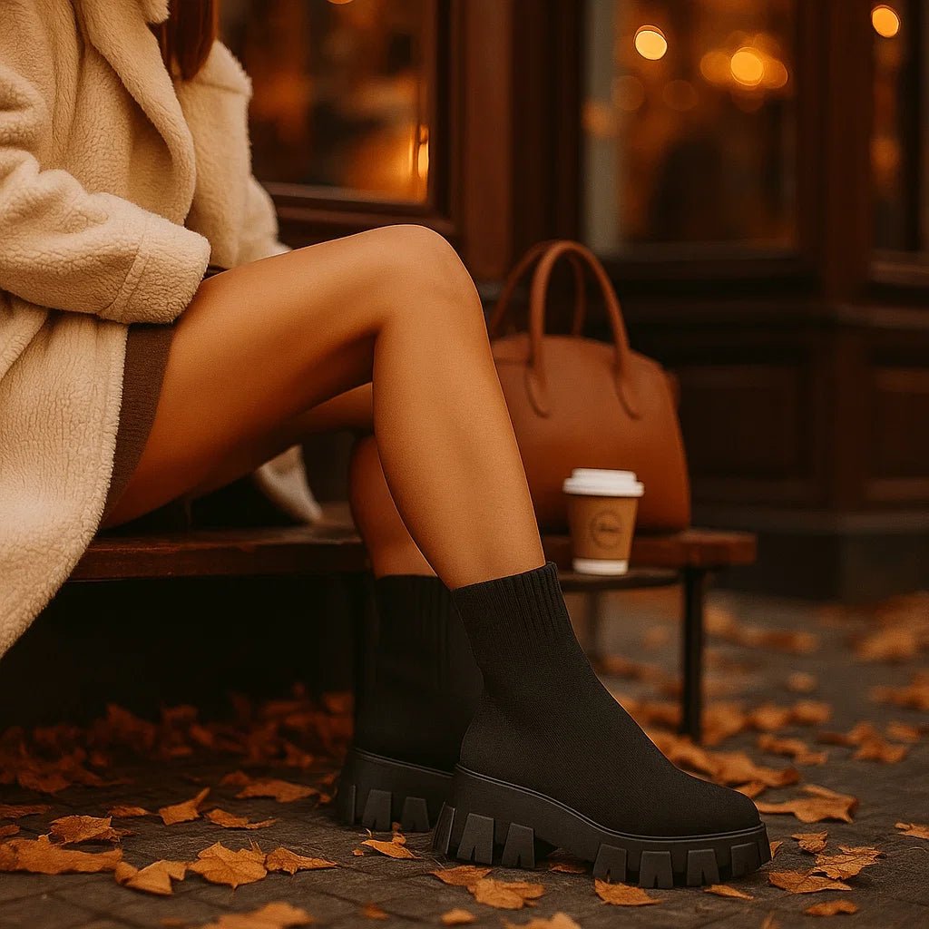 Shanna – Stylowe Zamszowe Botki na Obcasie