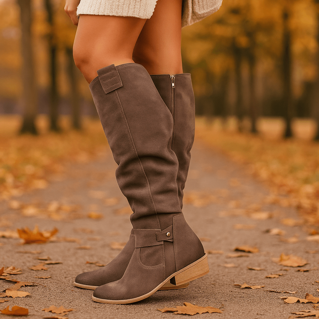 Sofie - Luksusowe Skórzane Botki - Komfort - Styl - Trwałość - vivano - warszawa