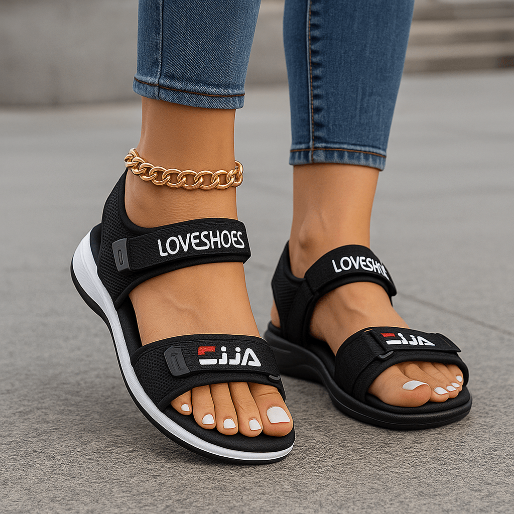 Sportowe sandały damskie - komfortowe miejskie - lekkie z regulacją - vivano - warszawa