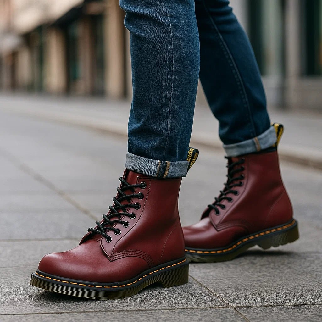 Stilla Botki – Eleganckie Skórzane Obuwie - mężczyzn - vivano - warszawa