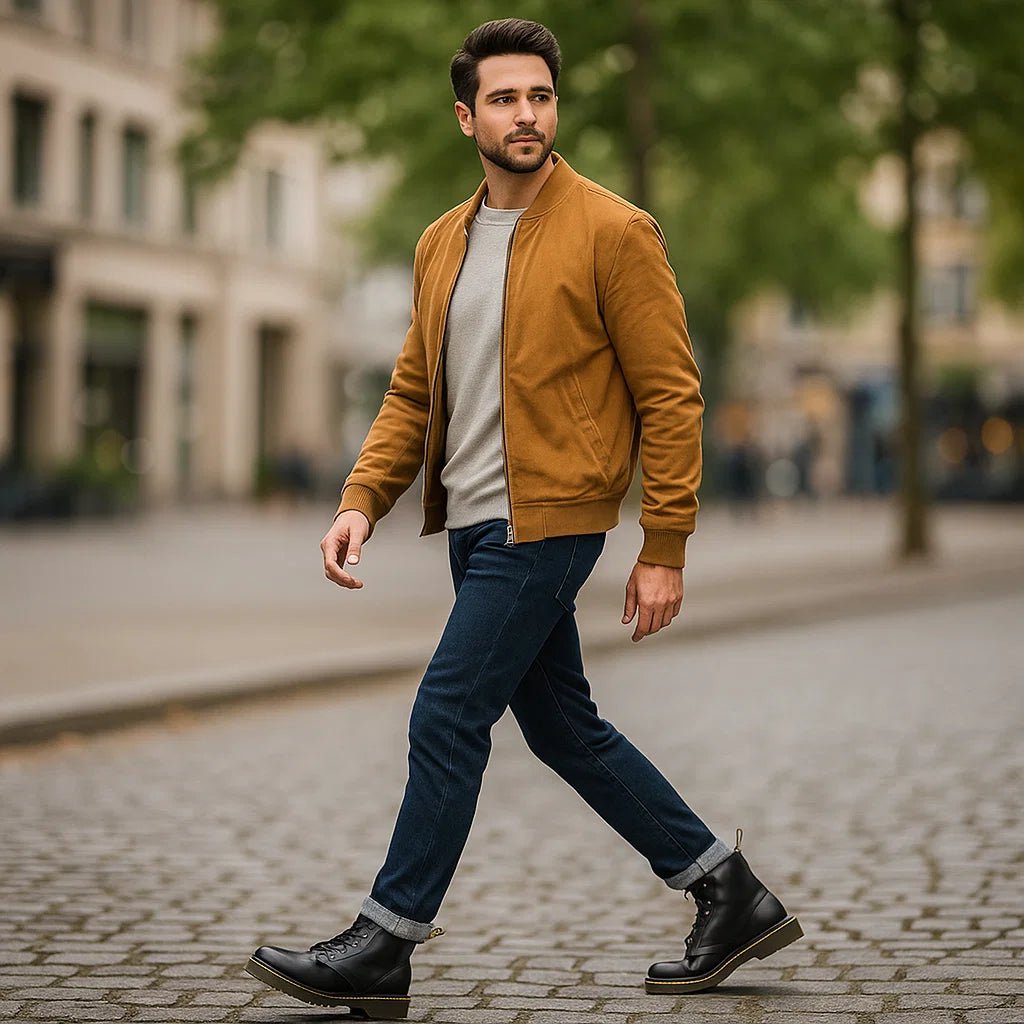 Stilla Botki – Eleganckie Skórzane Obuwie - mężczyzn - vivano - warszawa