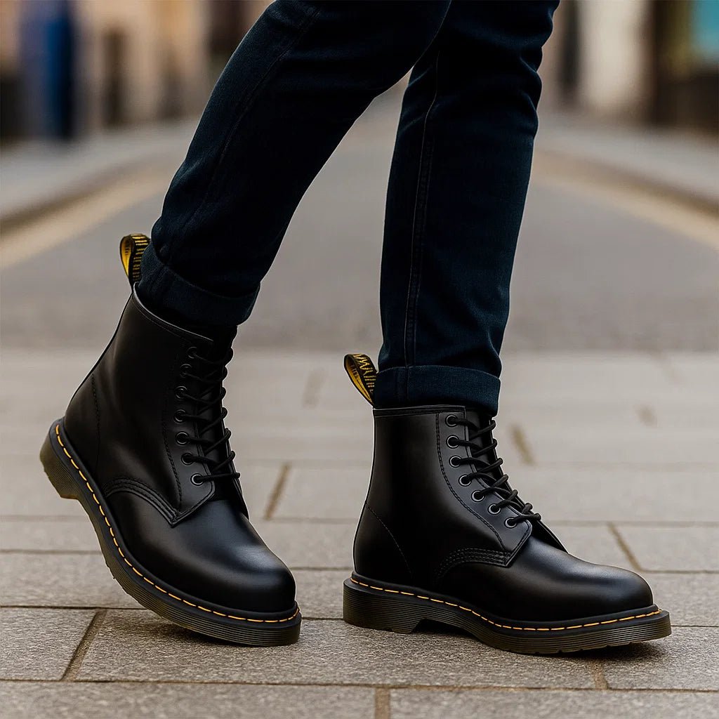 Stilla Botki – Eleganckie Skórzane Obuwie - mężczyzn - vivano - warszawa