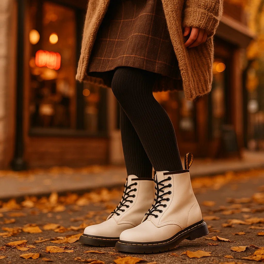 Stilla Botki – Eleganckie Skórzane Wysokie - vivano - warszawa