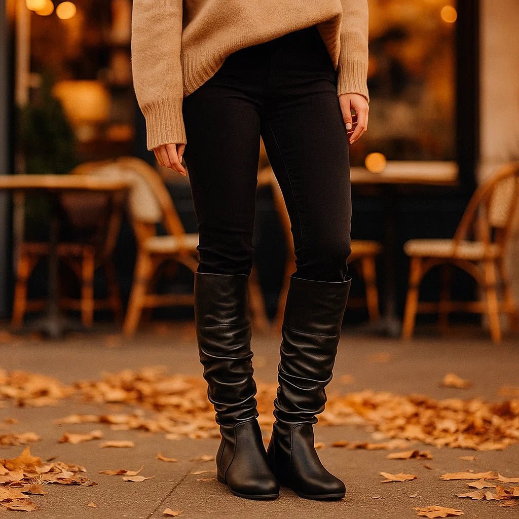 Stilla – Damskie Botki na Płaskim Obcasie - vivano - warszawa