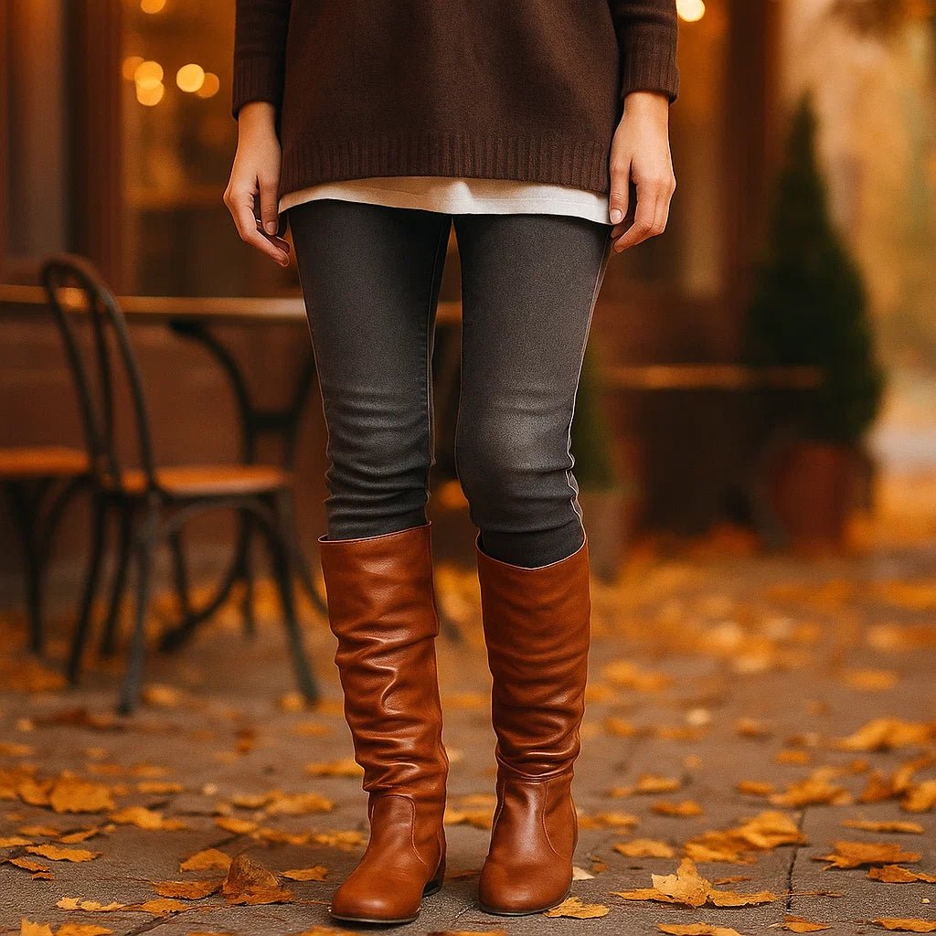 Stilla – Damskie Botki na Płaskim Obcasie - vivano - warszawa