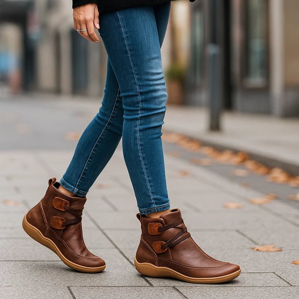 Stilla – Damskie Półbuty Skórzane - vivano - warszawa