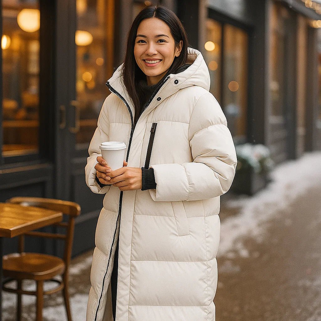 Stilla FLEUR Długa Wodoodporna Kurtka Zimowa - vivano - warszawa