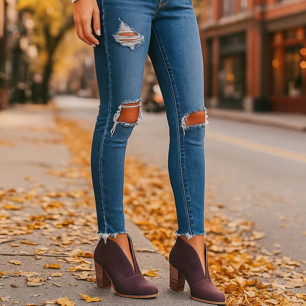 Stilla – Modne Botki Skórzane - vivano - warszawa