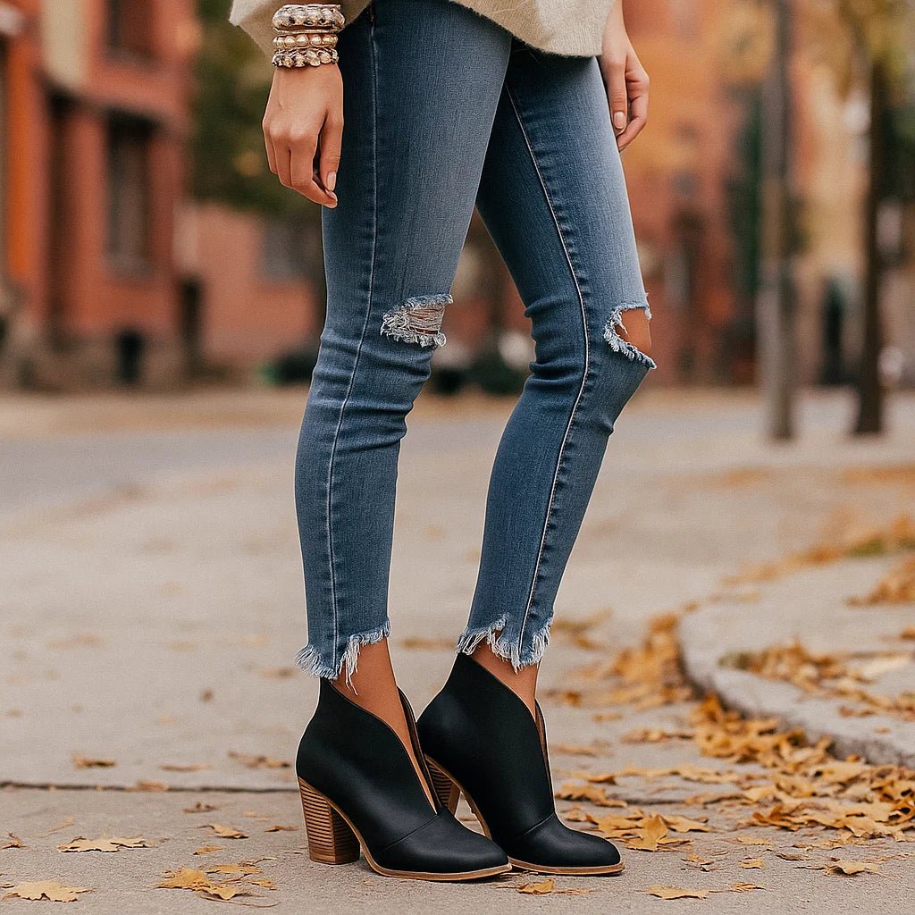 Stilla – Modne Botki Skórzane - vivano - warszawa