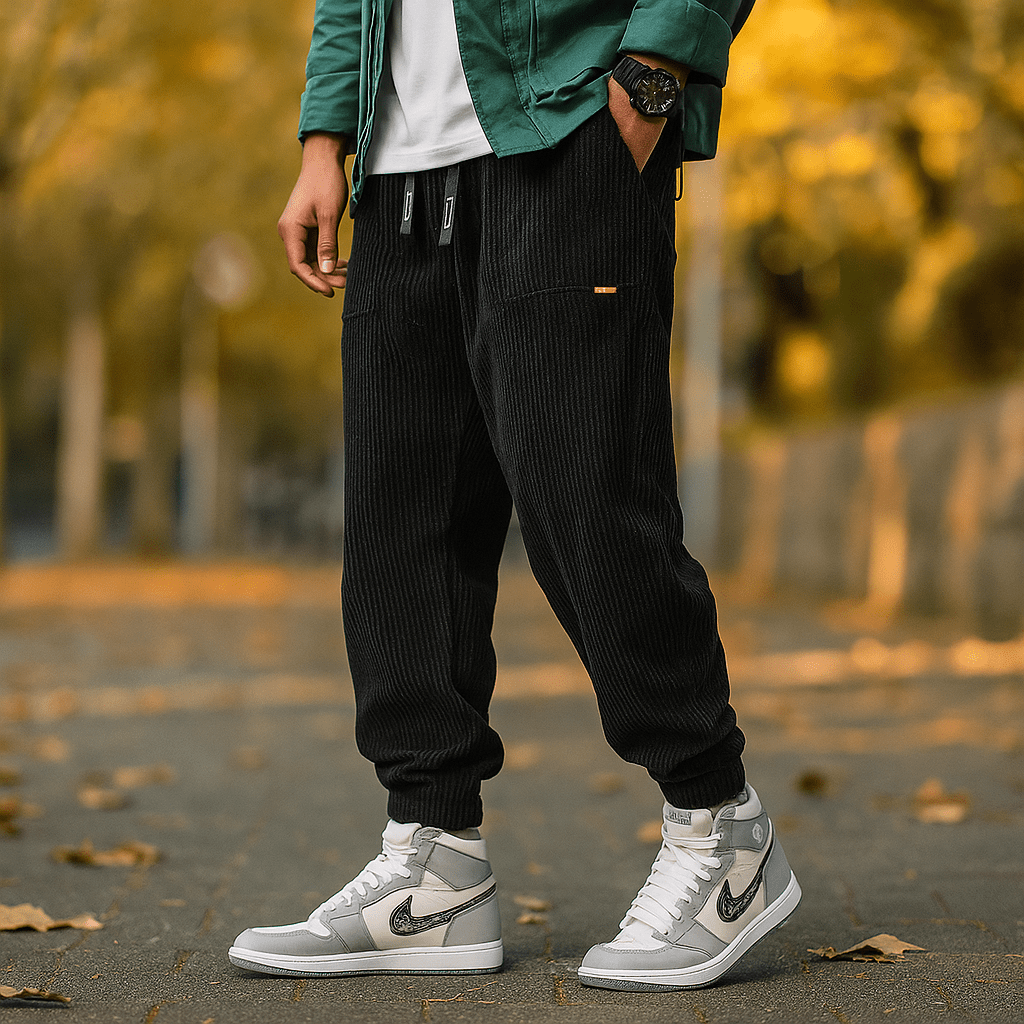 Stilla - Stylowe Spodnie Sztruksowe - Komfort i Elegancja - vivano - warszawa