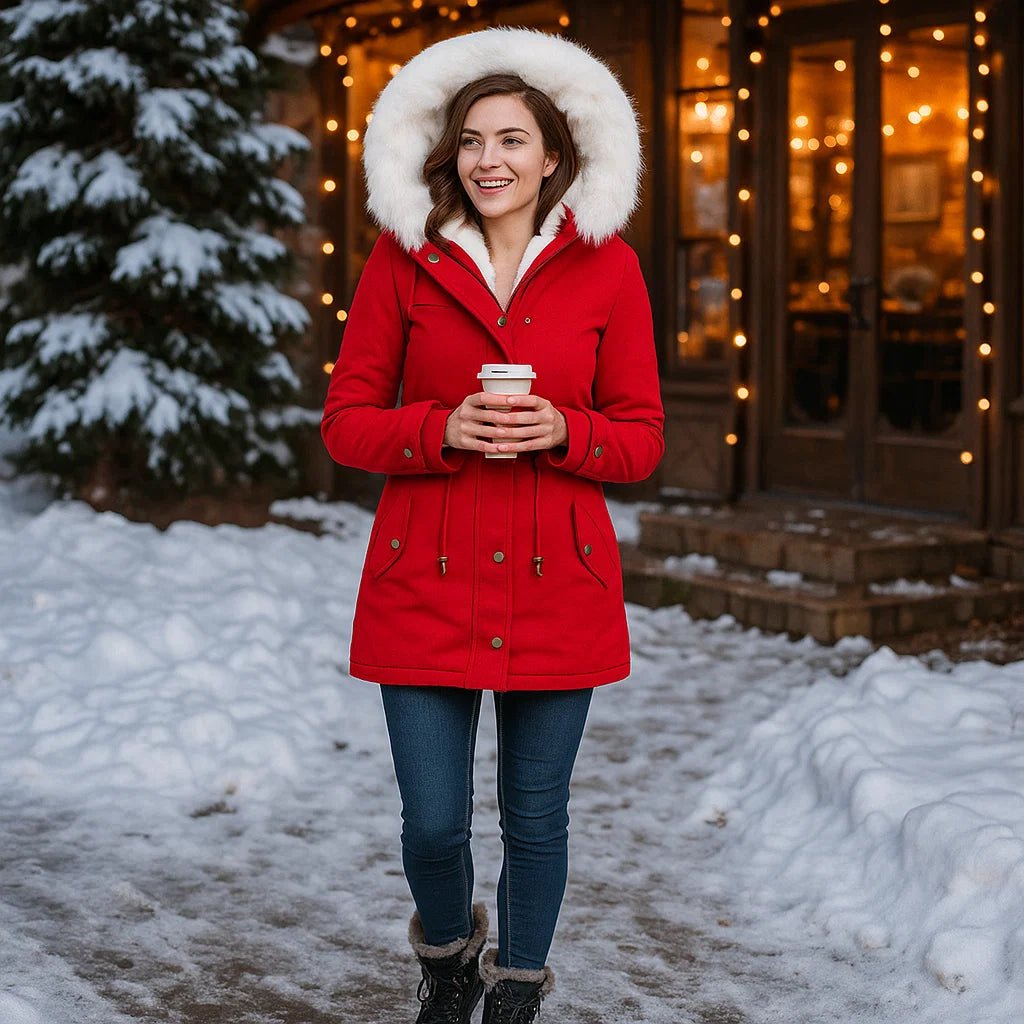 Stilla Zimowy Płaszcz - Komfortowy - Izolujący - Stylowy - vivano - warszawa