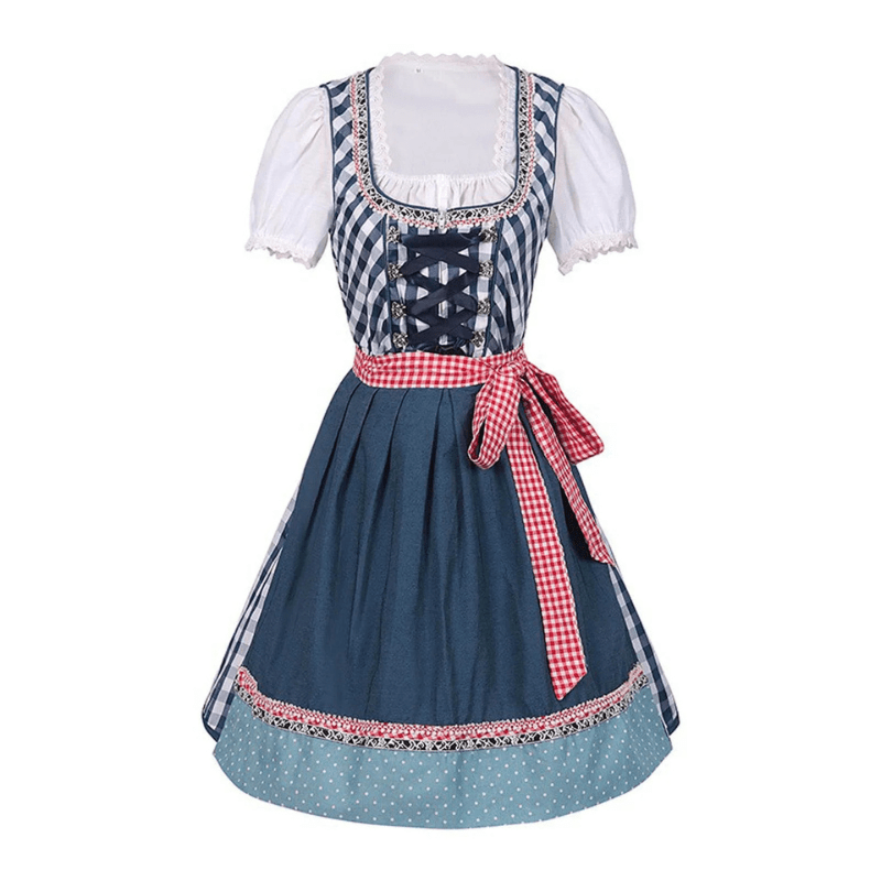 Sukienka Dirndl dla kobiet - Oddychający materiał - Styl Oktoberfest - vivano - warszawa