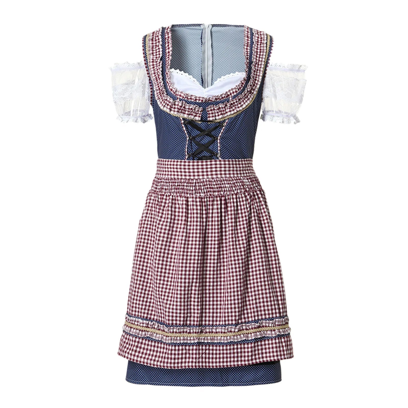 Sukienka Dirndl dla kobiet - Tradycyjny design Oktoberfest - Festywna moda ludowa - vivano - warszawa