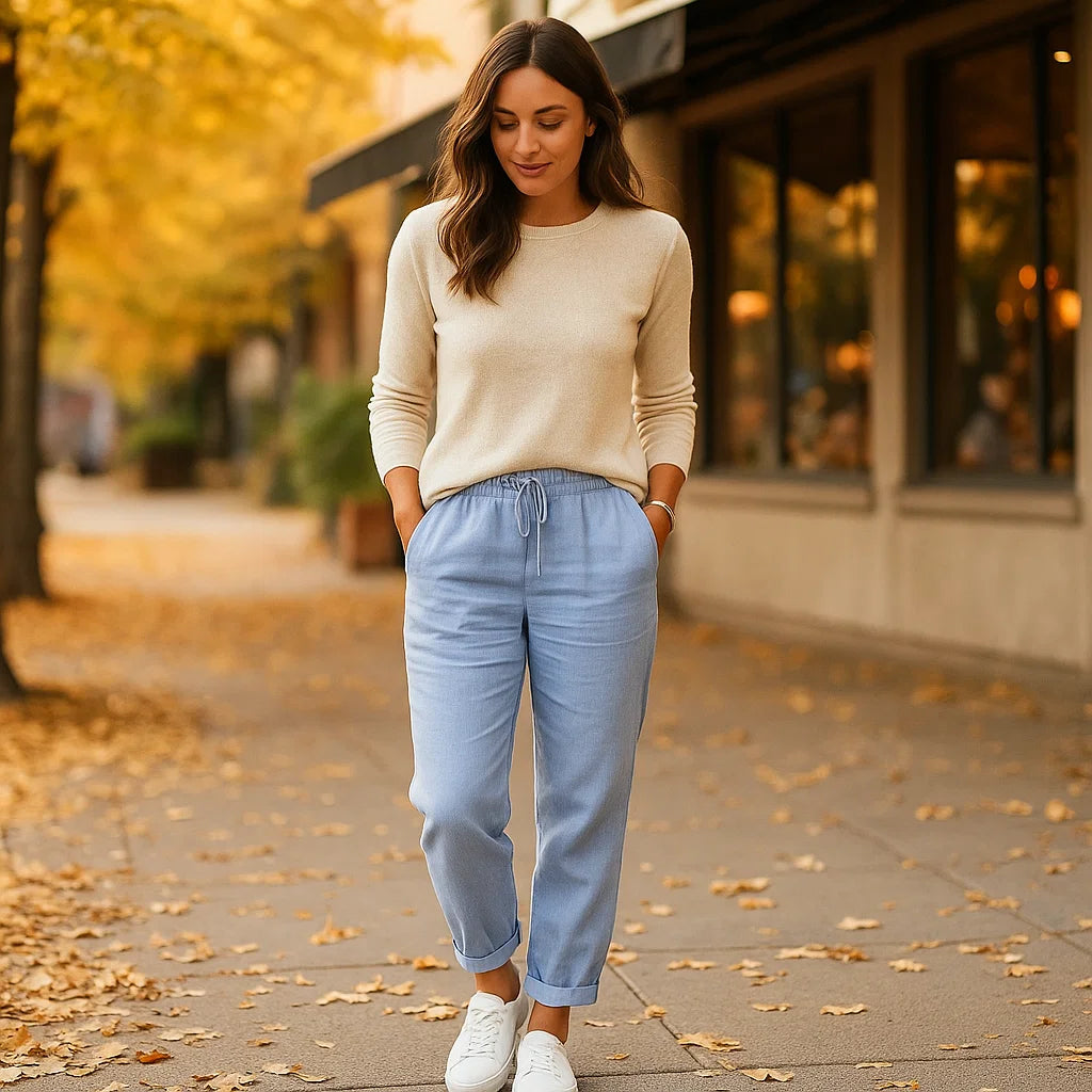 Vivano – Przewiewne Spodnie na Lato