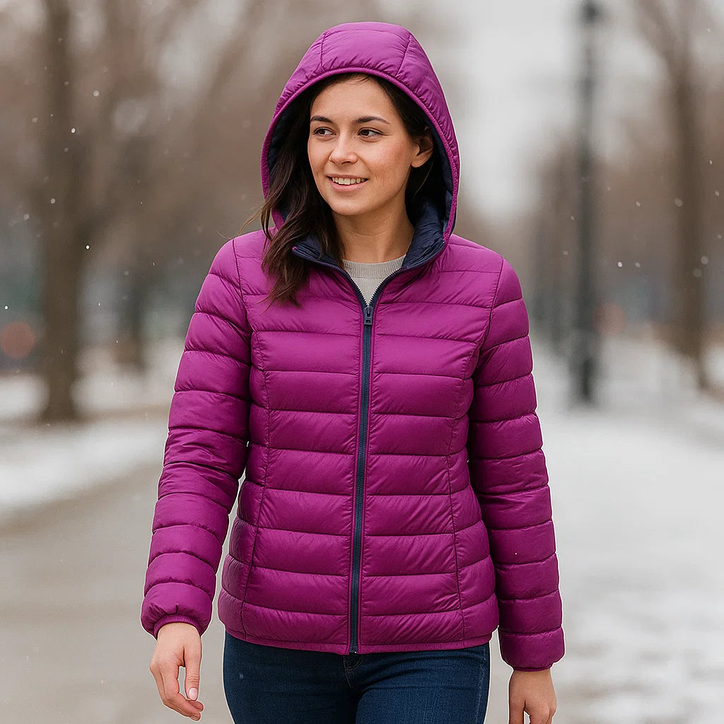 Vivano – Odwracalna Kurtka Puchowa Dla Kobiet