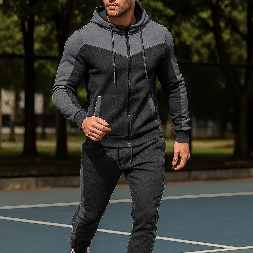 Trendy Męski Dres ProMotion - Sportowy Komplet - Bluza Spodnie