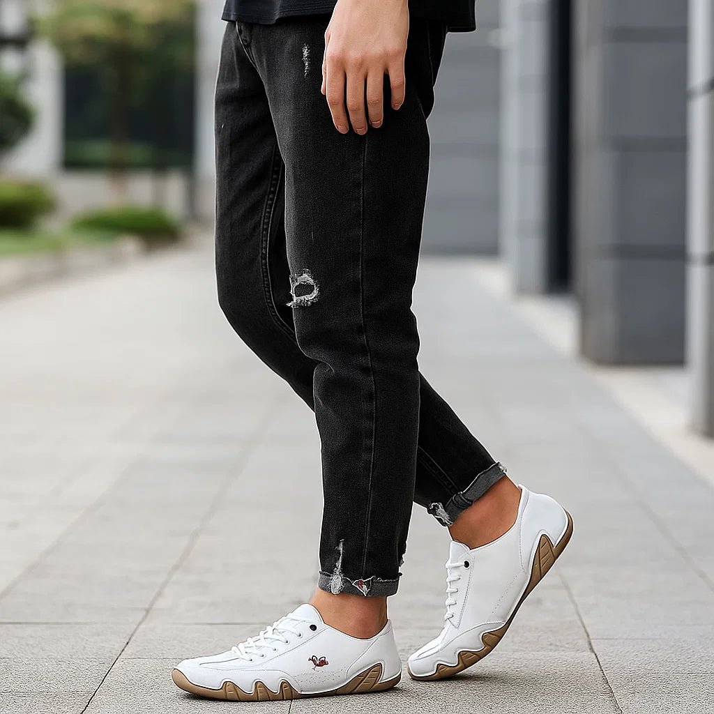 UltraFlex Barefoot Skórzane Buty Męskie - vivano - warszawa