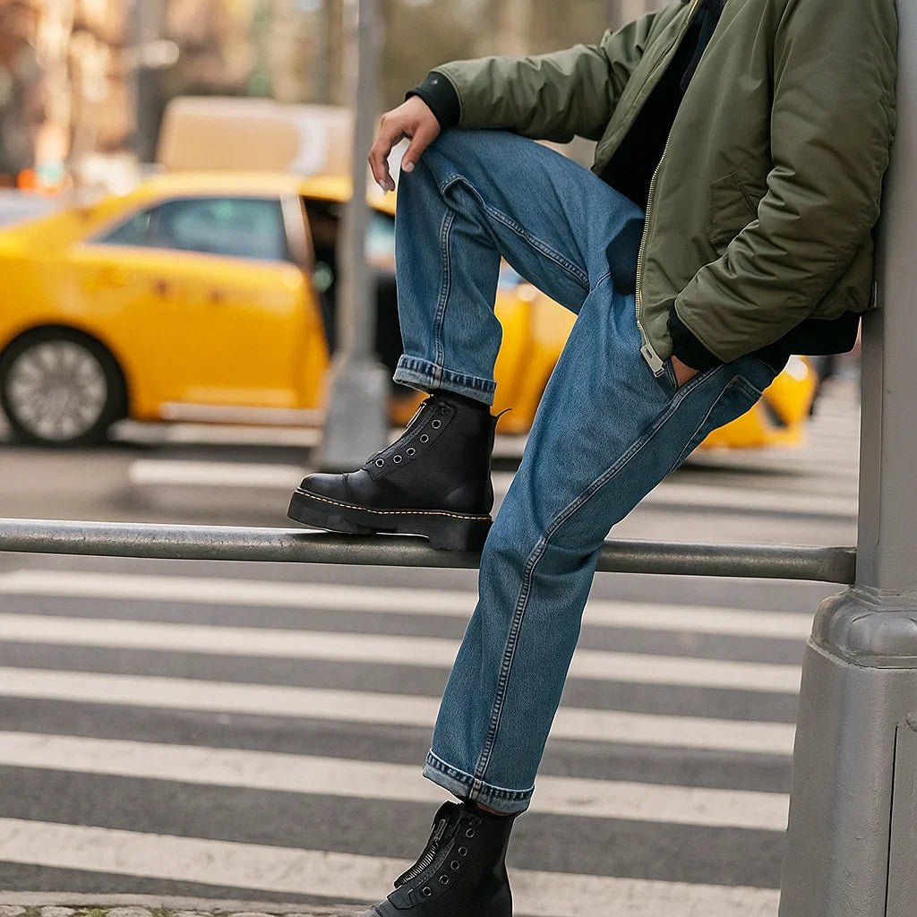 Uniseksowe botki na obcasie SINCAIR – elegancja i komfort - vivano - warszawa