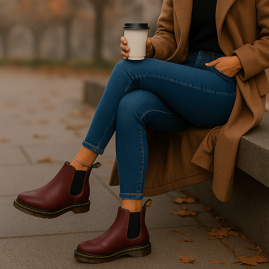 Unisexowe botki Chelsea ze skóry – Elegancja i trwały komfort