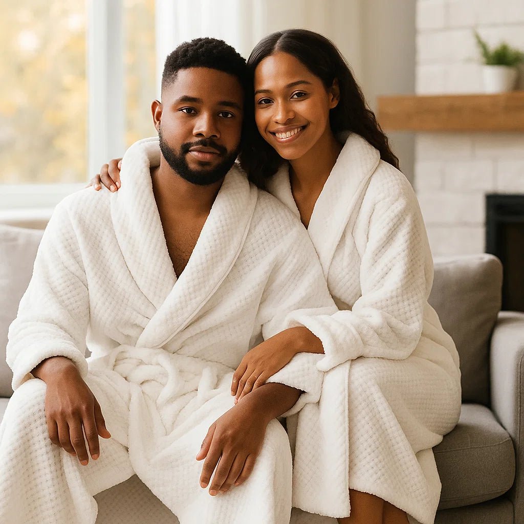 Vivano | Elegancki Szlafrok Fleece z Najwyższym Komfortem Noszenia