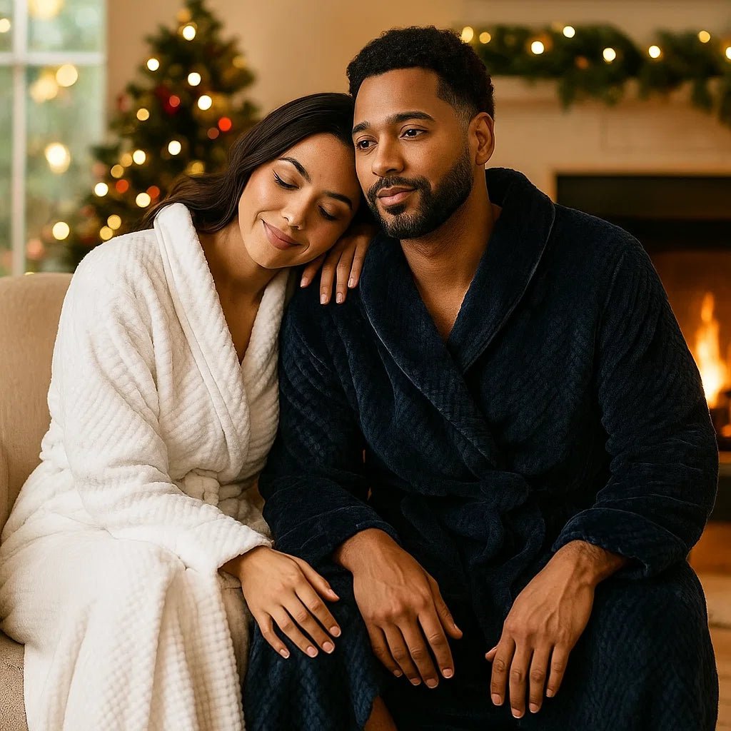 Vivano | Elegancki Szlafrok Fleece z Najwyższym Komfortem Noszenia