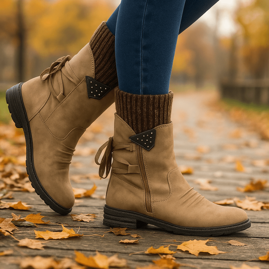 WinterStep Selina – Damskie Botki Zimowe Wodoodporne