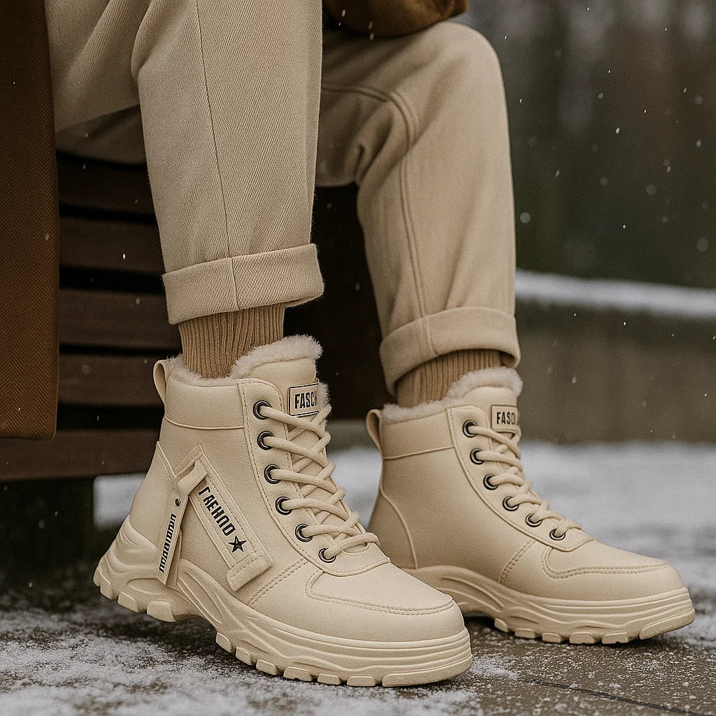 Wodoodporne botki zimowe – ciepło i komfort polarowy