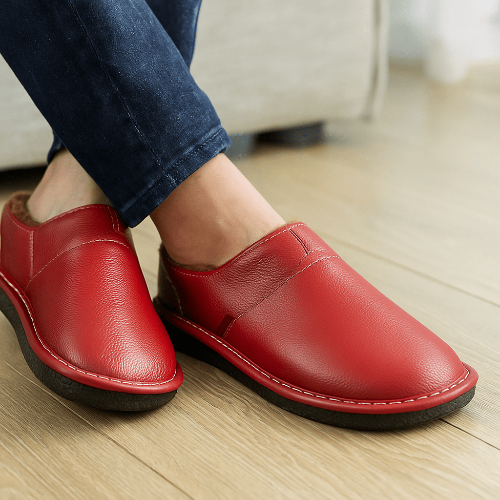 Wodoodporne skórzane sandały męskie – wygodne i ciepłe