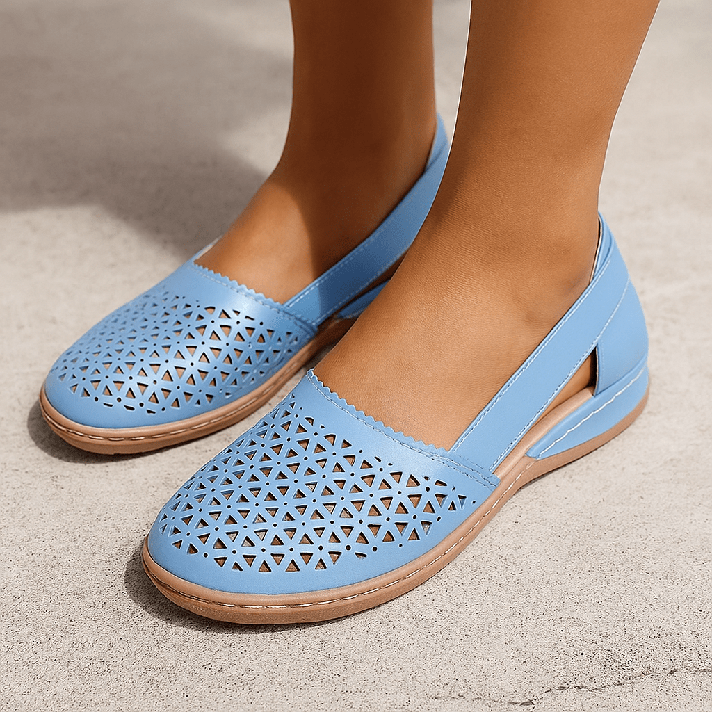 Wygodne - perforowane - mokasyny damskie - vivano - warszawa