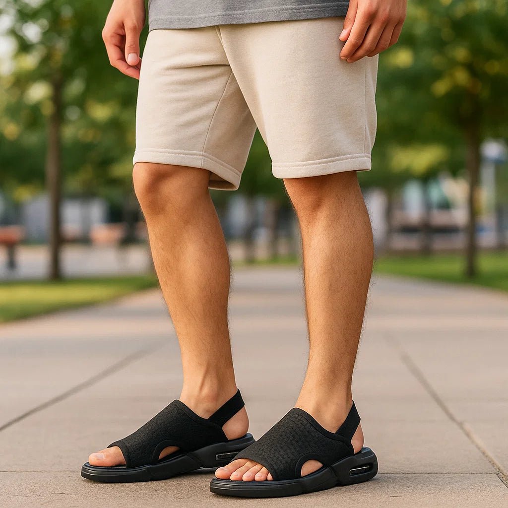 Wygodne sandały ortopedyczne dla mężczyzn - Melton - vivano - warszawa