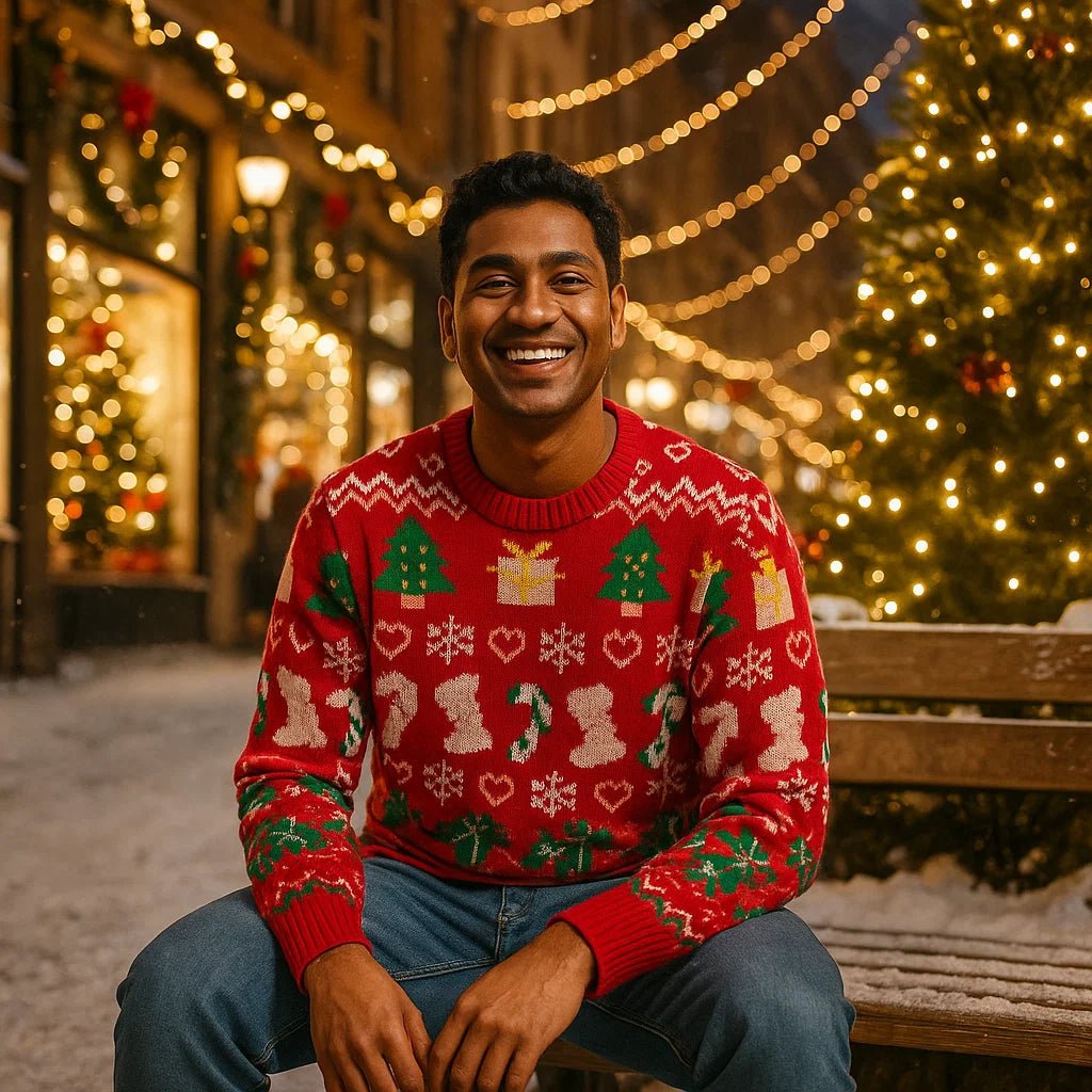Xalina – Sweter Świąteczny Casual