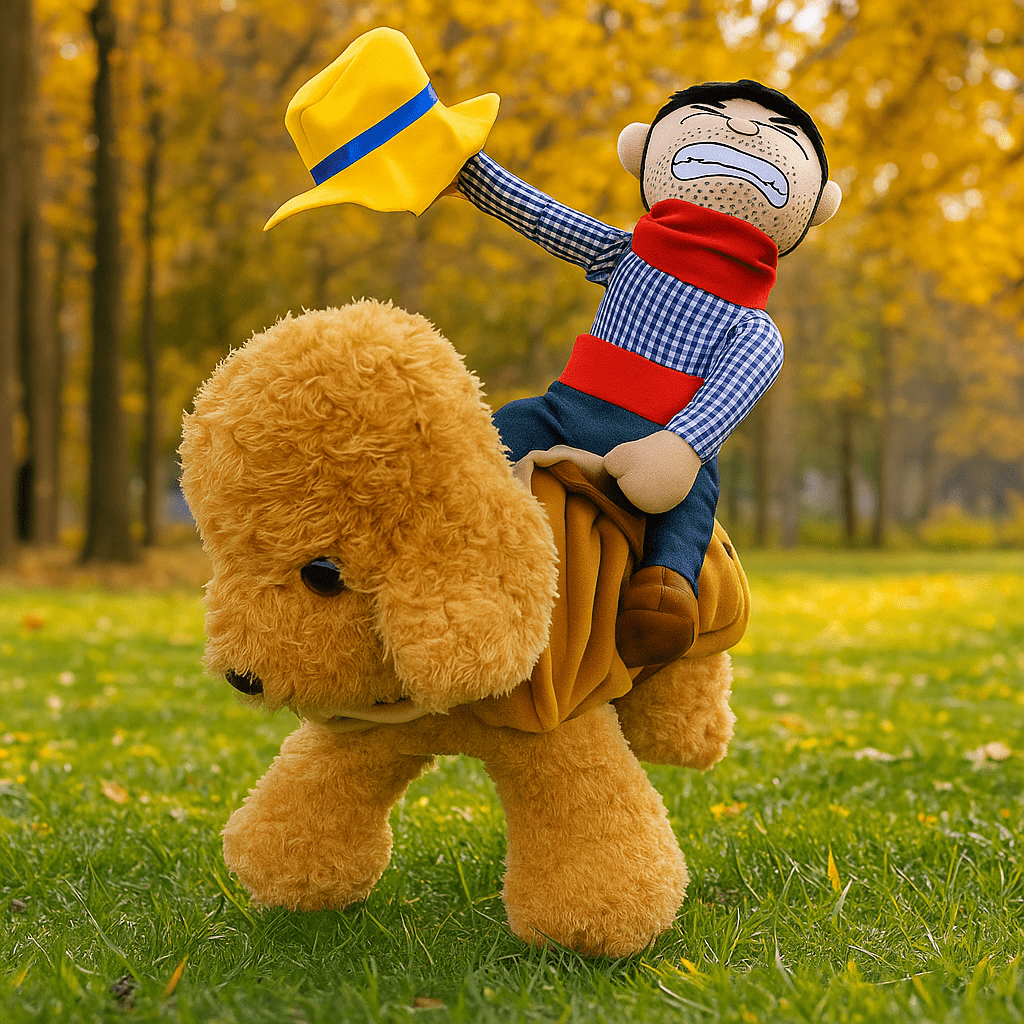 Zabawny Kostium Psa na Halloween - Miękka Siodło - Wygodny Komfort - vivano - warszawa