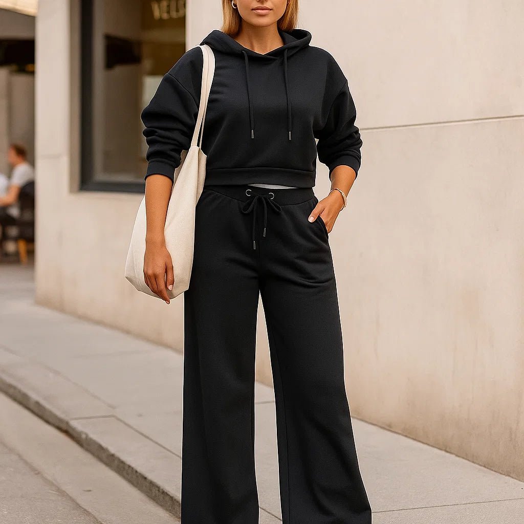 Zestaw Hoodie Alenya - Komplet dresowy - Stylowy - Komfortowy - Damski