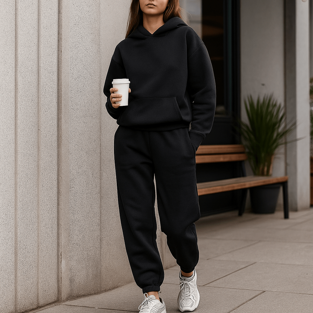 Zestaw treningowy dla kobiet - Zestaw dresowy - Jogger damski