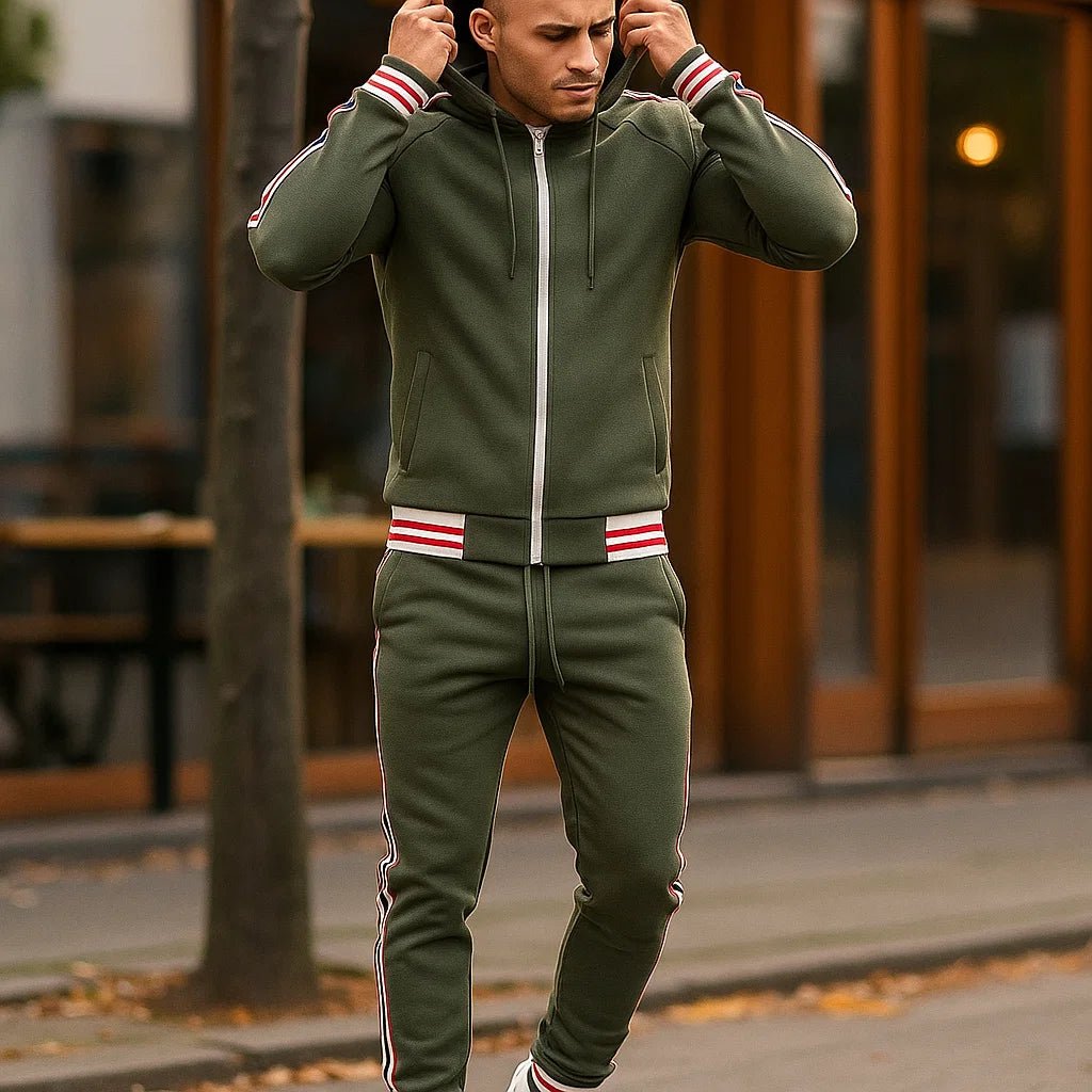 Zestaw Treningowy Męski Damon – Bluza i Spodnie