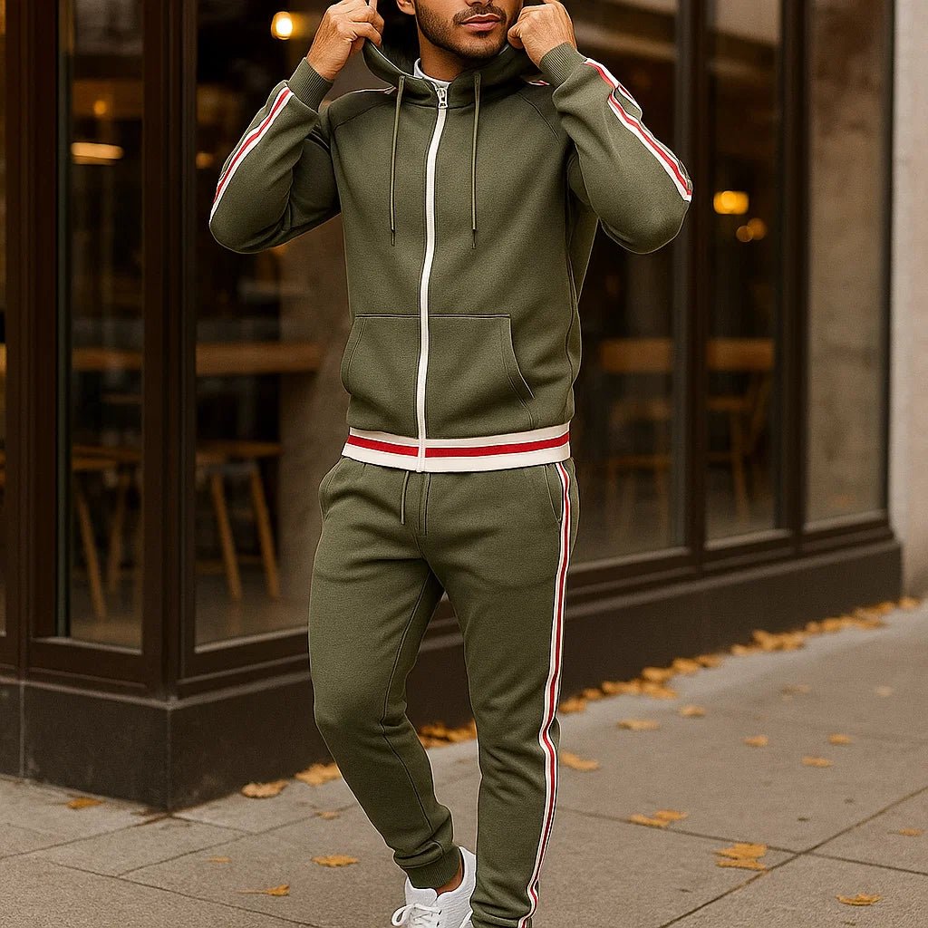 Zestaw Treningowy Męski Damon – Bluza i Spodnie