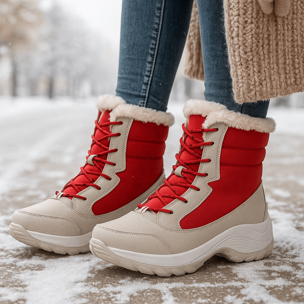 Zimowe Botki na Platformie – Wygodne i Luźne na Zimno