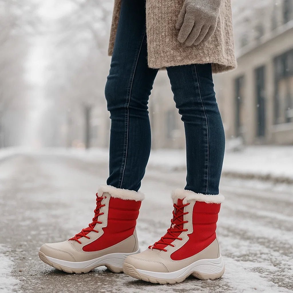 Zimowe Botki na Platformie – Wygodne i Luźne na Zimno