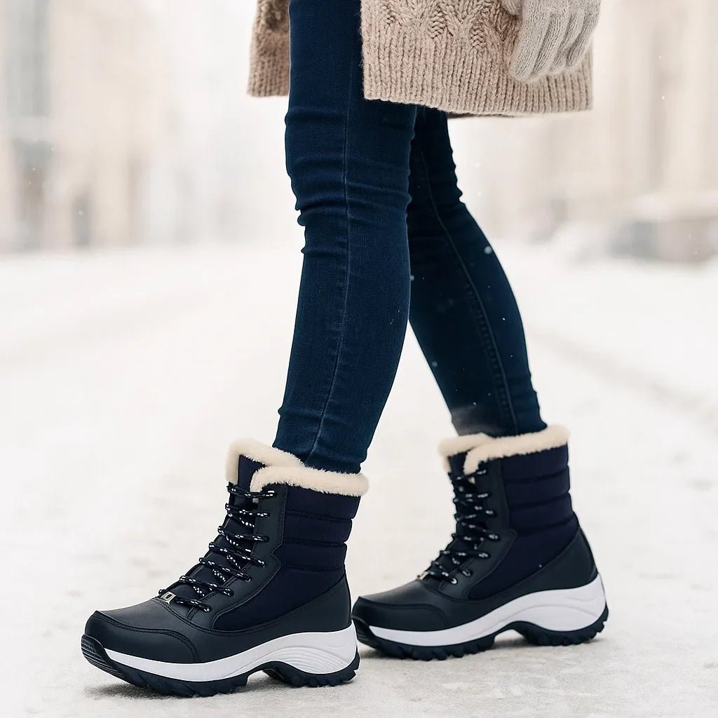 Zimowe Botki na Platformie – Wygodne i Luźne na Zimno
