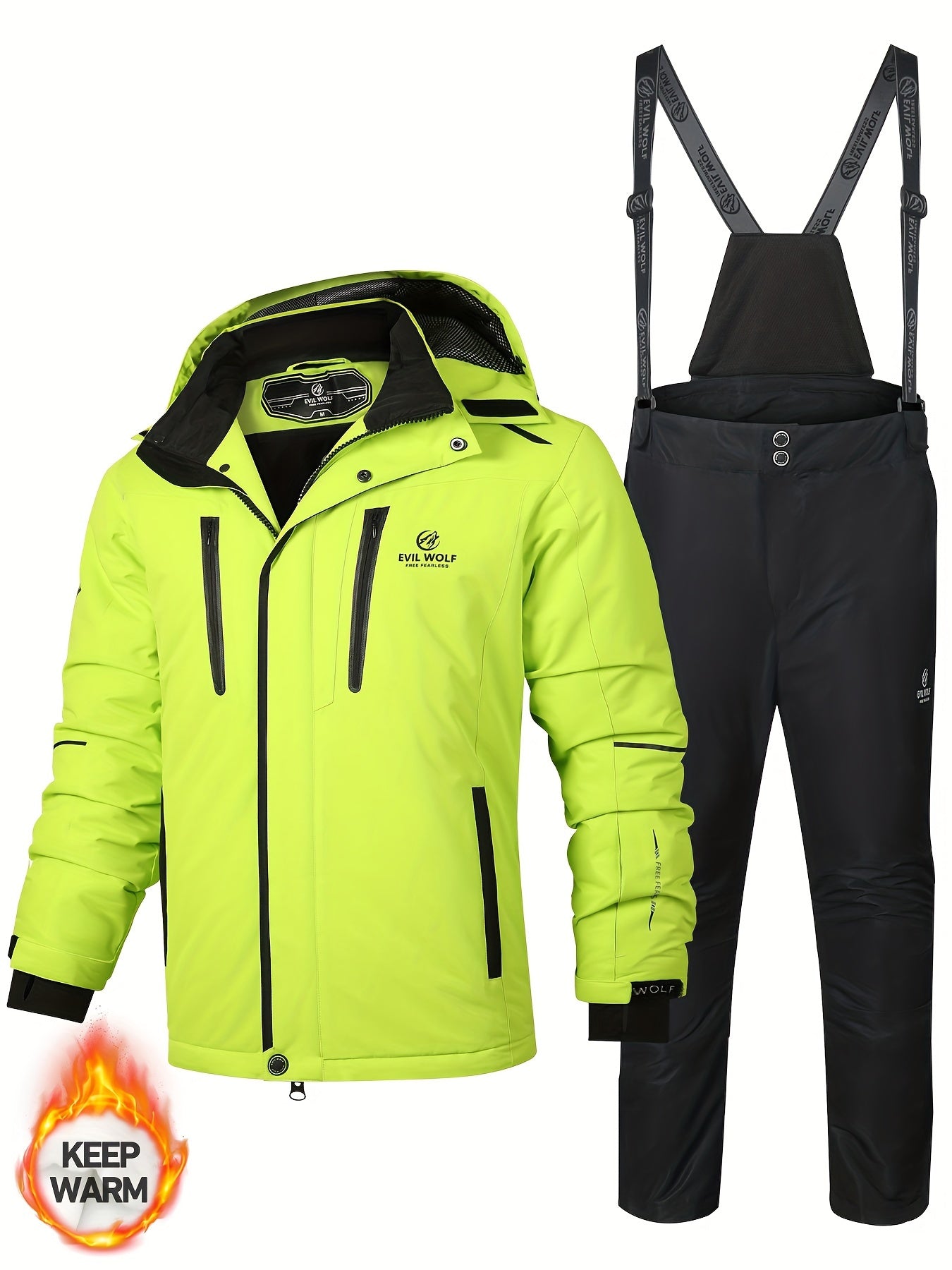 Zły Wilk – Wypełnione Spodnie Narciarskie Pak 25’ AlpineGlide - vivano - warszawa