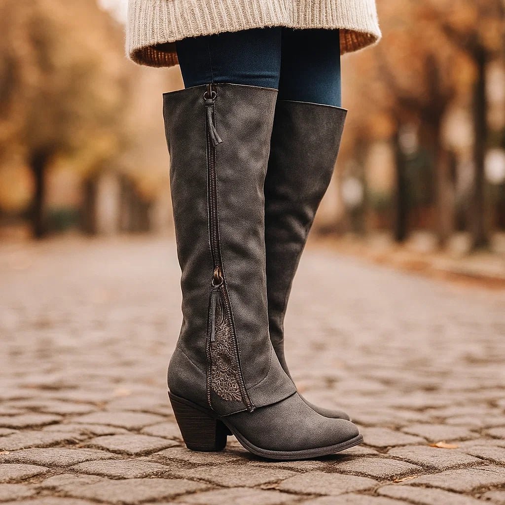 Zoya – Eleganckie Botki na Szpilce - vivano - warszawa